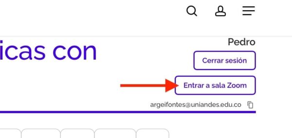 Entrar directo Zoom PCIA